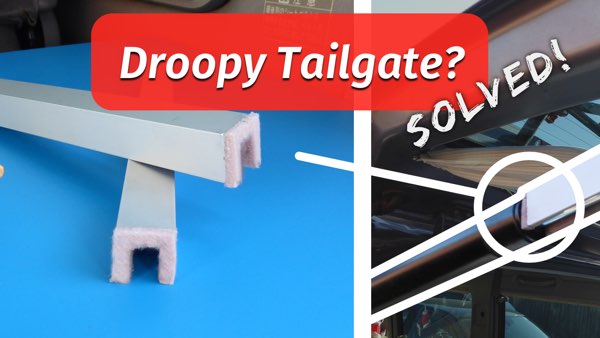Tailgate Gas Strut Assists