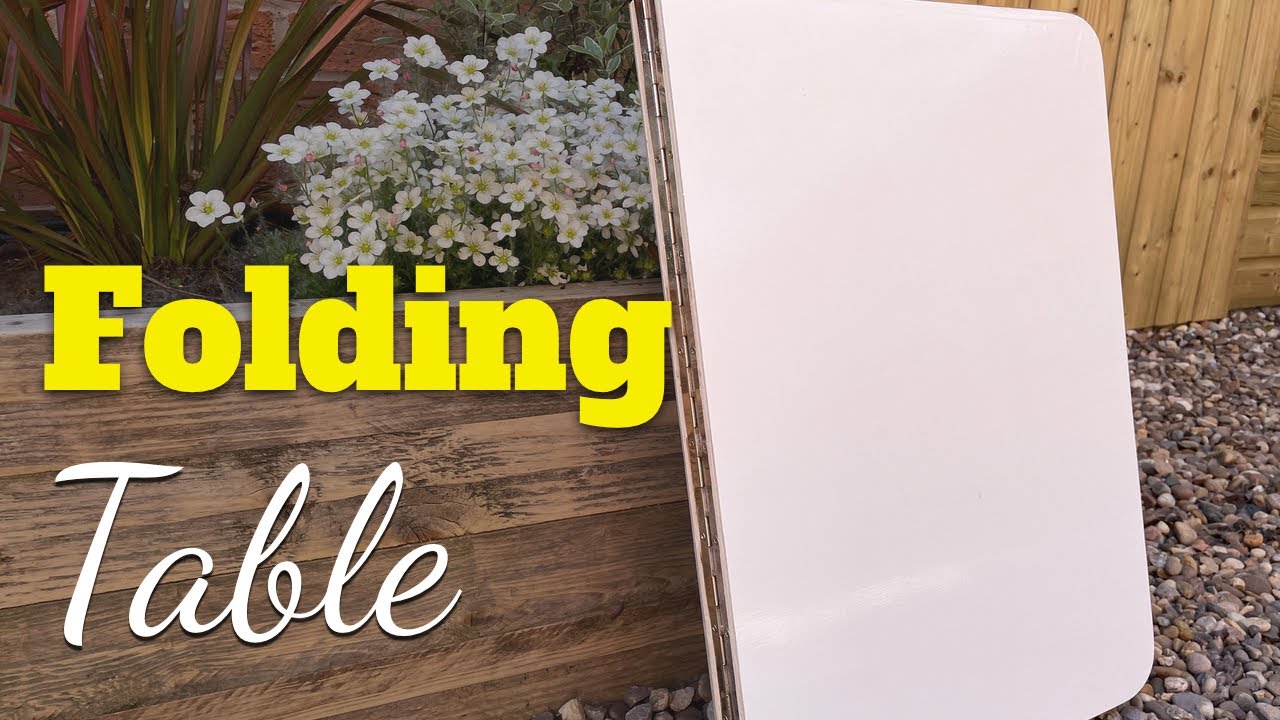 DIY Folding Campervan Table