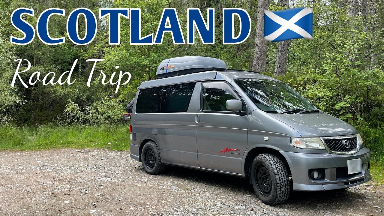 Scotland Road Trip in a Mazda Bongo
