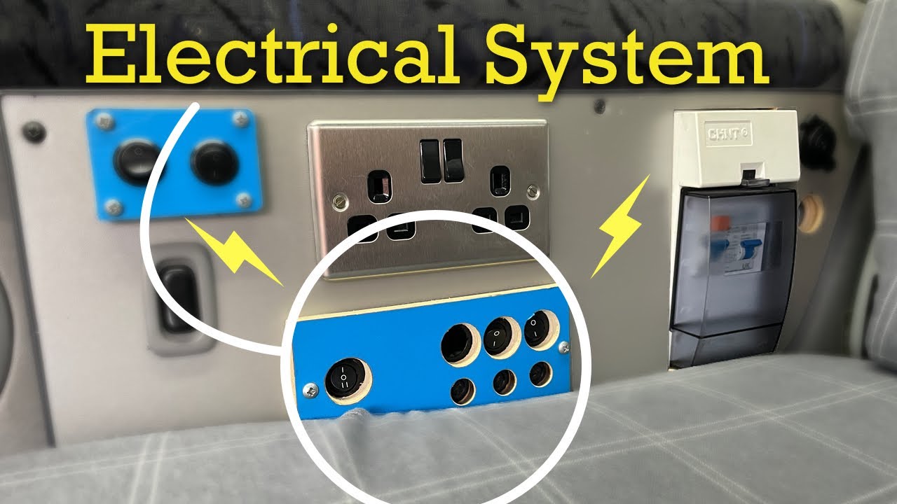 Campervan Electrical System in my Mazda Bongo