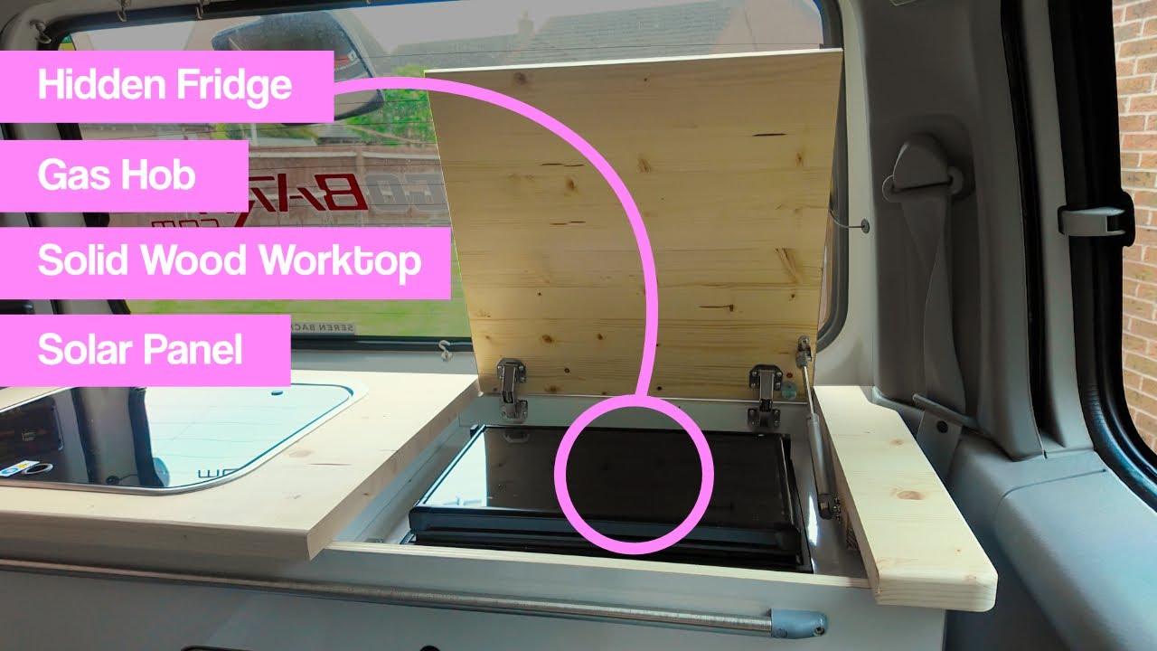 Hidden Fridge | Worktop and Solar Installation