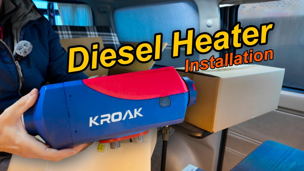 2kw Diesel Heater Installation in a Mazda Bongo