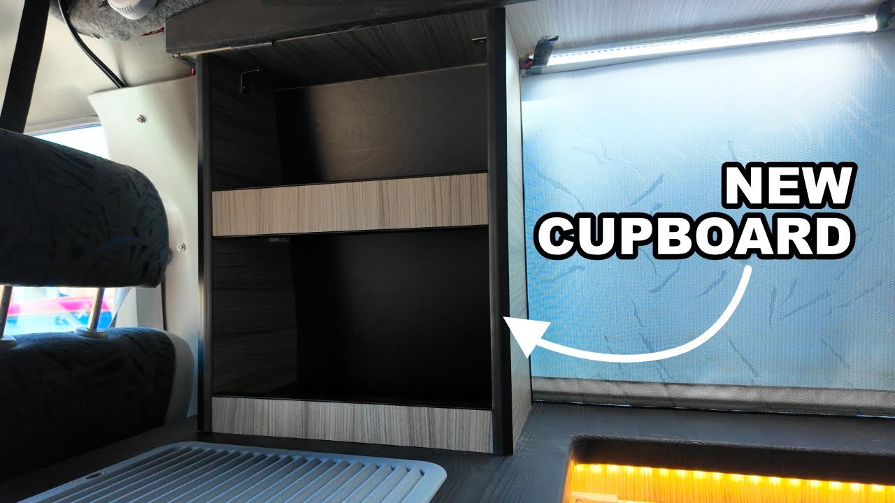Worktop Cupboard /Shelving For Campervan
