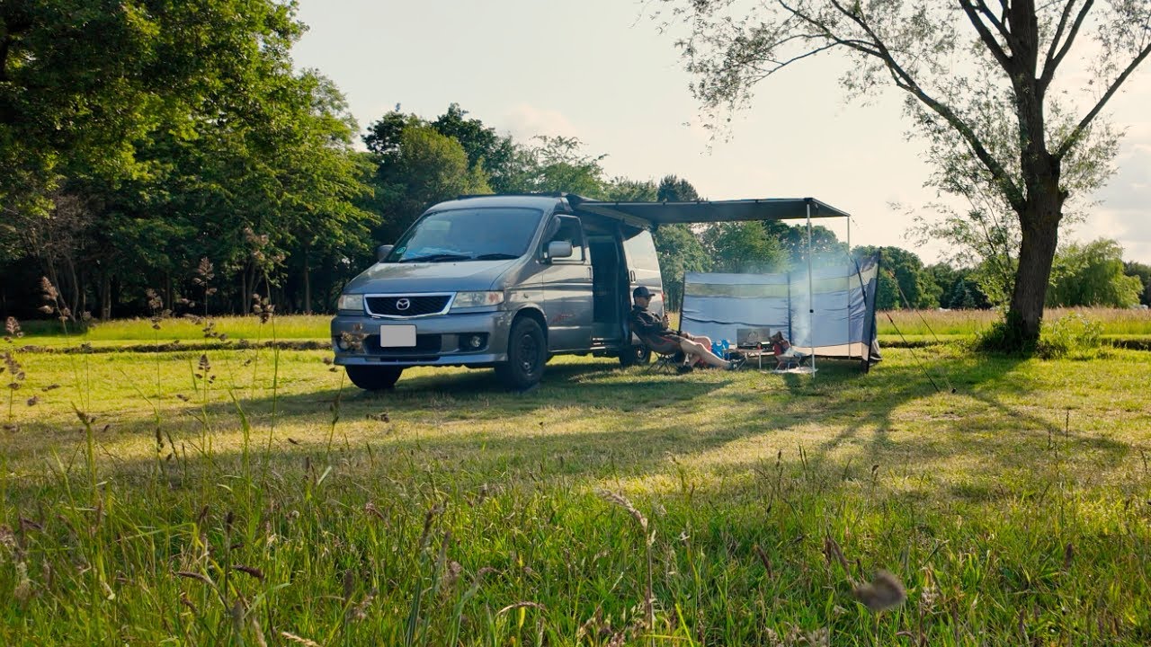 Campervan Camping - BBQ Jamaican Jerk Chicken