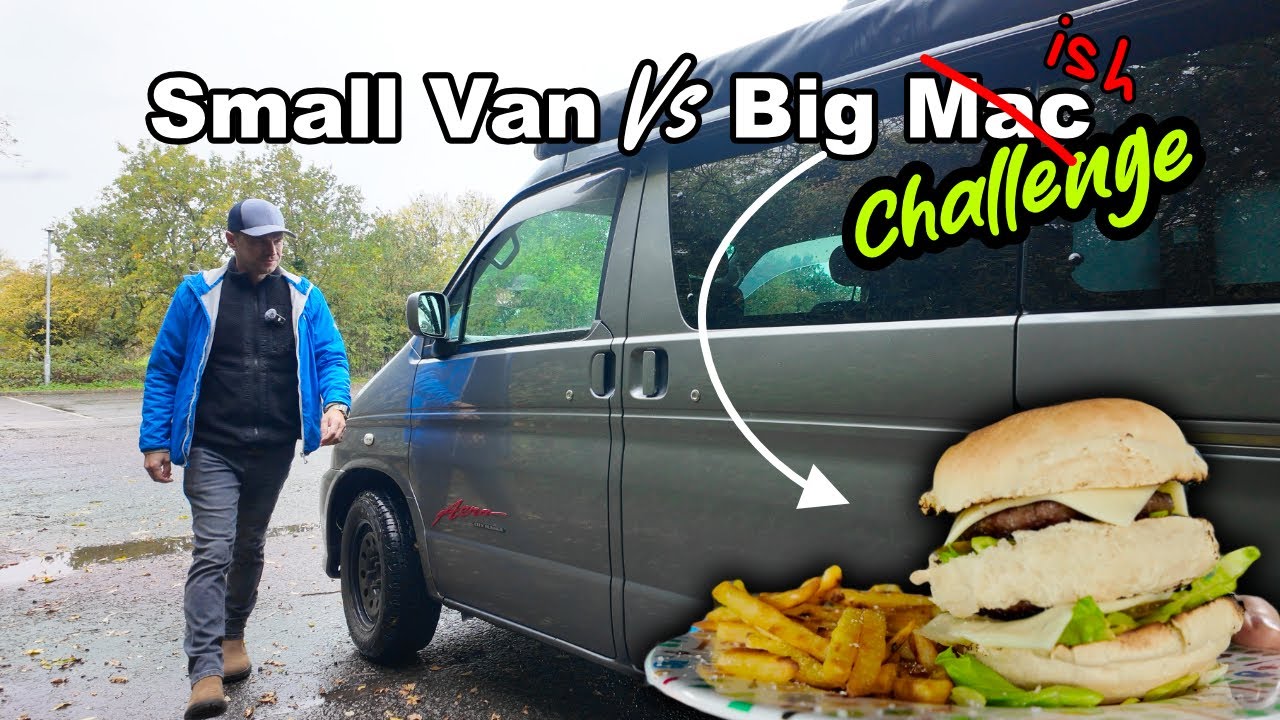 Small Van vs Big Mac Challenge and Autumn Vanlife